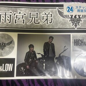 HIGH&LOW THE STORY OF SWORD. ステッカーシート 雨宮兄弟1枚 ムゲン 1枚