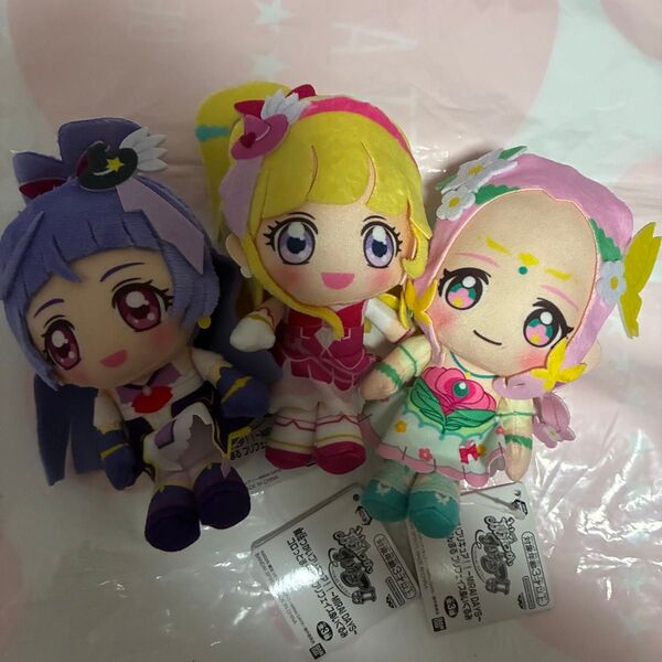 魔法使いプリキュア コロっとまんまるプリフェイスぬいぐるみ ぬいぐるみ キュアフェリーチェ キュアミラクル キュアマジカル