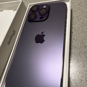 iPhone 14 pro SIMフリー ディープパープル 256G 美品