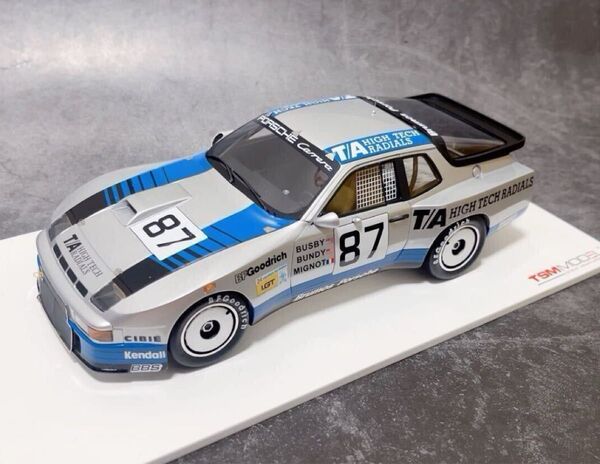 限定500台 TSM 1/18 1982 Porsche 924 Carrera GTR Le Mans 24Hr