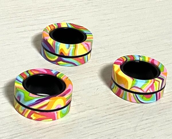 【新品】磁気リング フィジェットトイ 3個セット