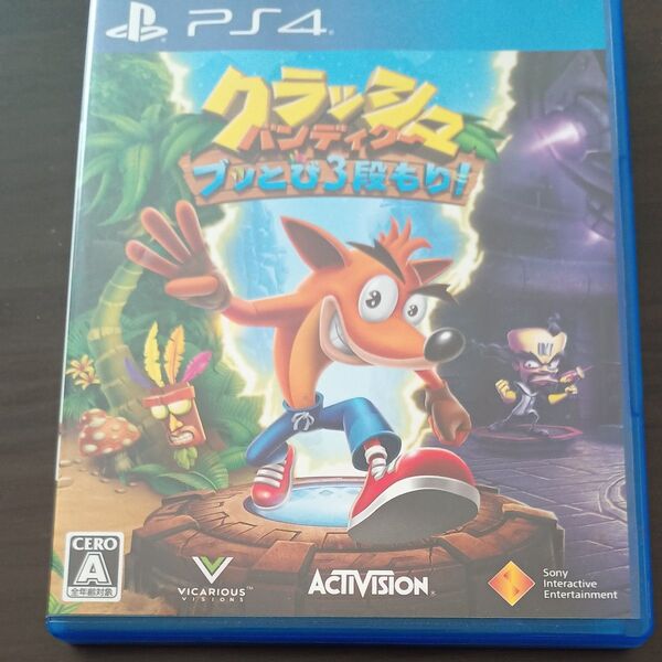 PS4 クラッシュ バンディクー ブッとび3段もり!