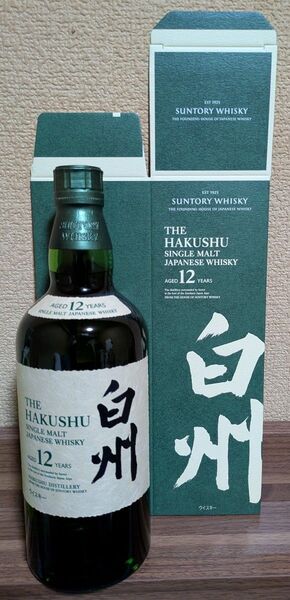 サントリーウイスキー 白州12年 シングルモルト 700ml 箱付き