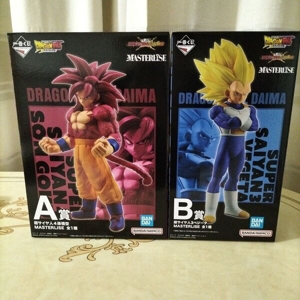 ドラゴンボール一番くじVSオムニバスcrossA賞 B賞 フィギュア セット