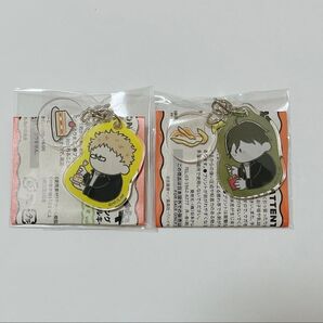 【購入前コメント必須】ハイキュー ハイキュープラザ 2連アクリルキーホルダー いただきます 月島蛍 山口忠 セット売り