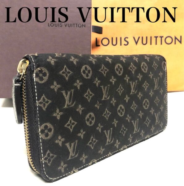 LOUIS VUITTON ルイヴィトン モノグラム イディール ジッピーウォレット 長財布