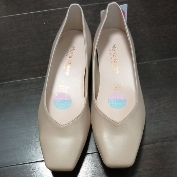 marie femme フラットシューズ ベージュ 23cm 未使用