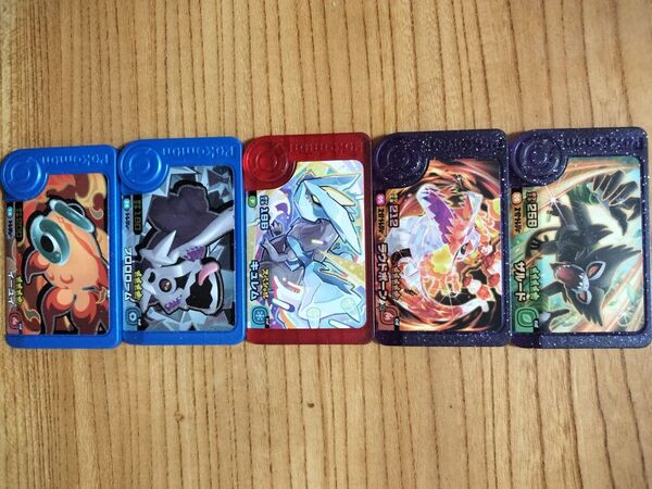 ポケモンフレンダ、5点セット★ザルード、キュレム、ラウドボーン、ブロローム、イーユイ、スーパートレジャー★