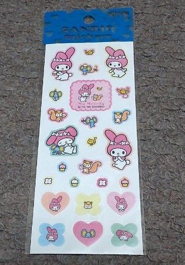マイメロ、シール、ステッカー、平成レトロ、レトロ、平成女児、当時物、希少品、激レア、サンリオ、マイメロディ