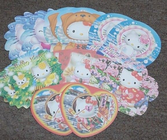 キティ、バラメモ、14枚、ご当地、平成レトロ、レトロ、平成女児、メモ帳、当時物、激レア、ご当地キティ、サンリオ、ハローキティ