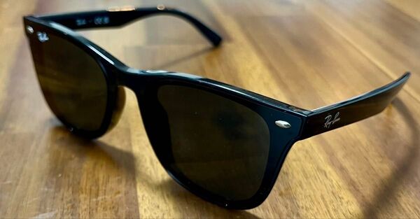 Ray-Ban レイバン サングラス RB4391D 601/87 65-18 ポリッシュ ブラックWAYFARER インスピ