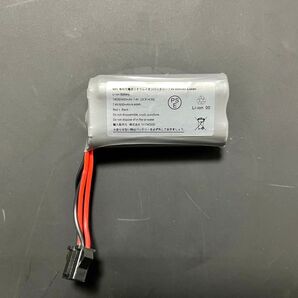 未使用 WPL 専用充電式リチウムイオンバッテリー 4ピン 600mAh 7.4V