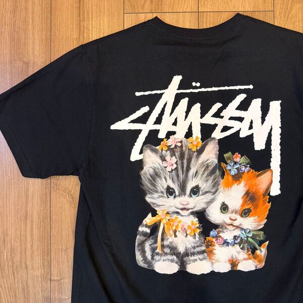 STUSSY ステューシー KITTENS キトゥンズ バックプリントTシャツ