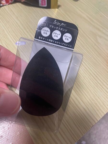 アンドビー ブラックスポンジ 箱のまま1個リニューアル