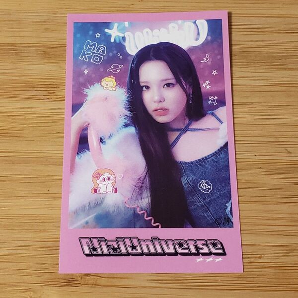 NiziU マコ POPUP STORE ー NiziUniverse カフェ特典ステッカー
