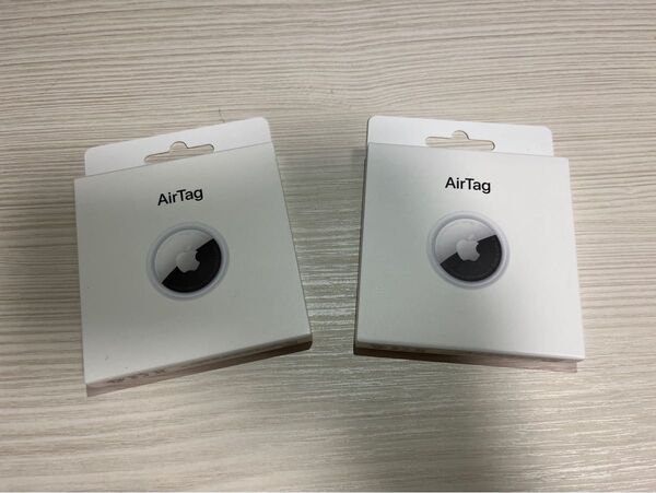 【在庫1/新品未開封/正規品】Apple AirTag 2個 エアタグ【カテゴリ変更可、同アカウントにて出品中】