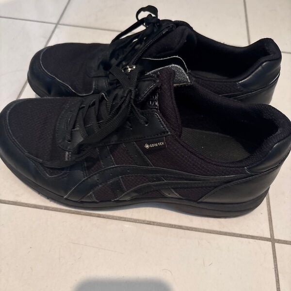 アシックス スニーカー 幅広 GORE-TEX 25.5