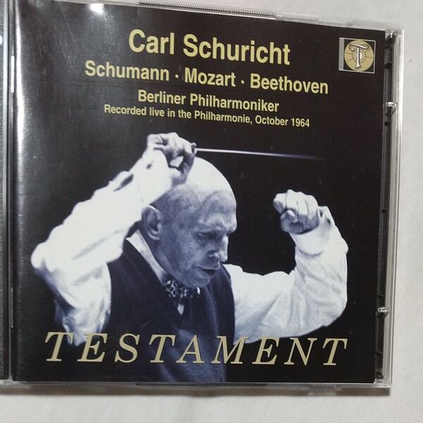 2CD シューリヒト&ベルリン・フィル ベートーヴェン交響曲第3番「英雄」 モーツァルト交響曲第38番「プラハ」