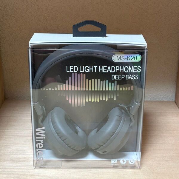 【新品】LED LIGHT HEADPHONES DEEP BASS