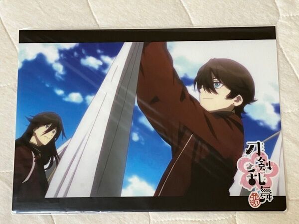 刀剣乱舞 花丸 セル画&原画見比べクリアファイル 和泉守兼定 堀川国広