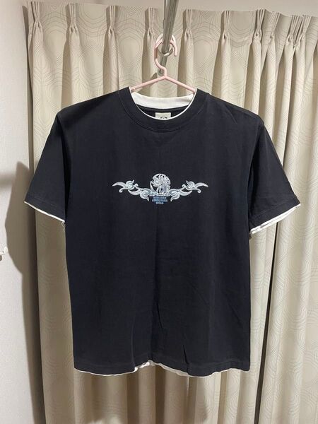 PIKO ピコ 半袖 プリント Tシャツ 半袖Tシャツ ブラック y2k 古着 00s サーフ系