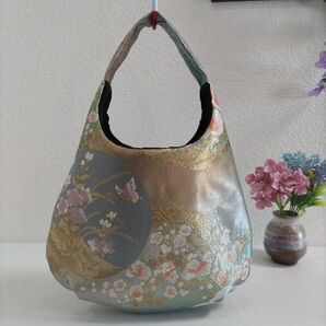 唐織袋帯 186 リメイク ハンドバッグ