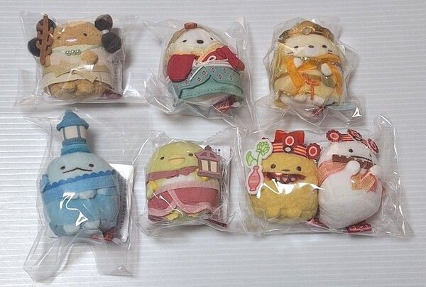 超国宝展 すみっコぐらし てのりぬいぐるみ 全種類セット すみっコぐらし しろくま とかげ ねこ とんかつ おばけ 奈良博