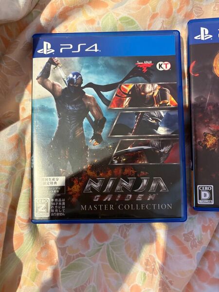 PS4 ソフト3本 ninja gaiden 仁王2 ミラーズエッジ