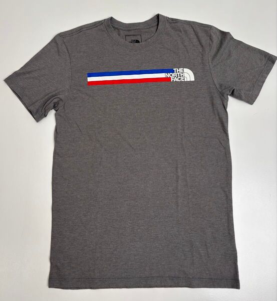 THE NORTH FACE ノースフェイス Tシャツ 速乾 半袖 フランス グレー メンズ