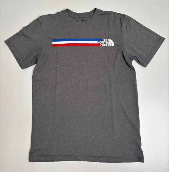 THE NORTH FACE ノースフェイス Tシャツ 速乾 半袖 グレー メンズ アウトドア キャンプ