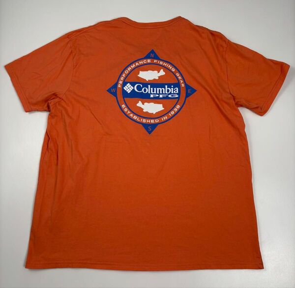 コロンビア コロンビアPFG Tシャツ メンズ XXL ビッグサイズ バックプリント 釣り アウトドア