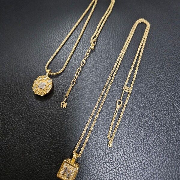 【美品】豪華セットNINA RICCI ニナリッチ ネックレス×2本&ブレス②