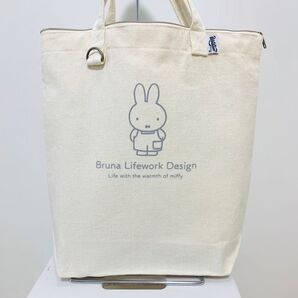 新品◆ミッフィーのファスナー付きトートバッグ◆