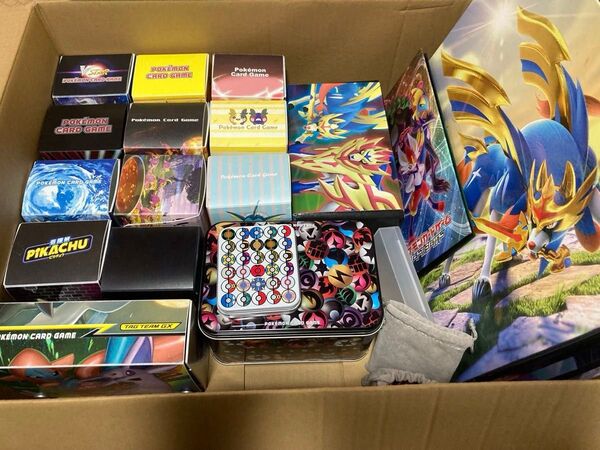 ポケモンカード サプライ デッキケース ファイル まとめ売り 中古品