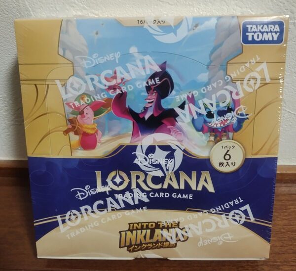 Disney LORCANA インクランド探訪 シュリンク付き未開封 1BOX