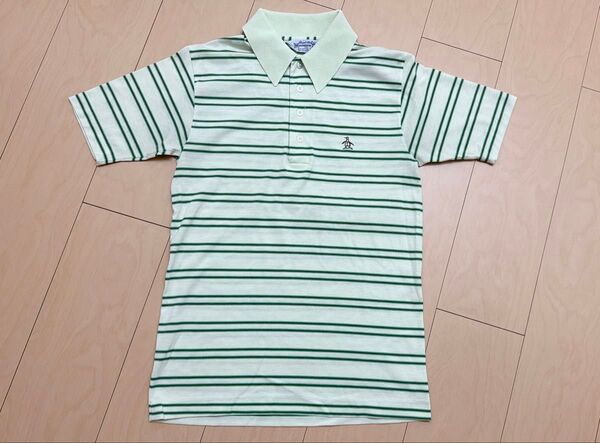 マンシングウェア Munsingwear ボーダー ポロシャツ
