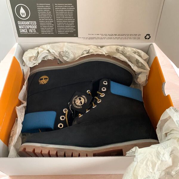 ティンバーランド Timberland ブーツ 27cm TB 0A5NYZ 001 6 PREM BT WP BLK/BLU