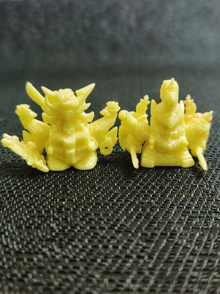 ガン消し 赤福将軍 地獄牙夜叉 SDガンダム ガシャポン 当時物