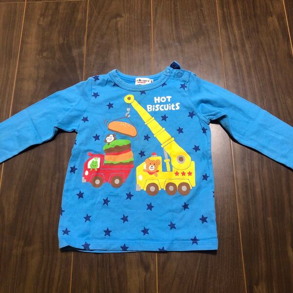 ミキハウス 長袖Tシャツ ロンT ミキハウスホットビスケッツ