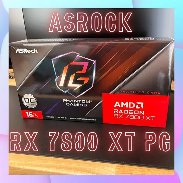 ASRock Phantom Gaming RX 7800 XT 16GB