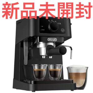 新品未開封 デロンギ スティローザ カプチーノ エスプレッソマシン EC235J-BK コーヒーメーカー DeLonghi 黒