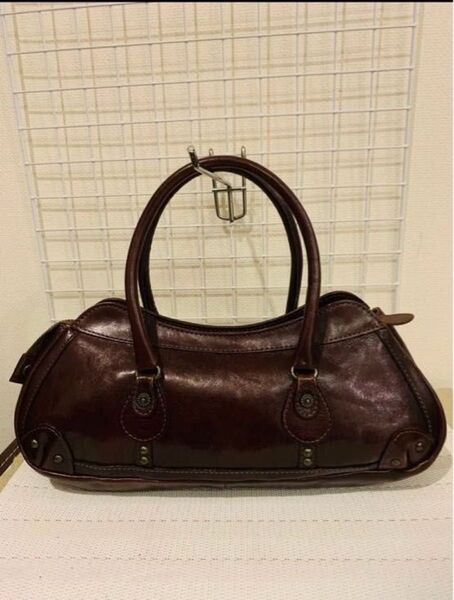 Dakota ダコタ トートバッグ ハンドバッグ ミニバッグ レザー ブラウン