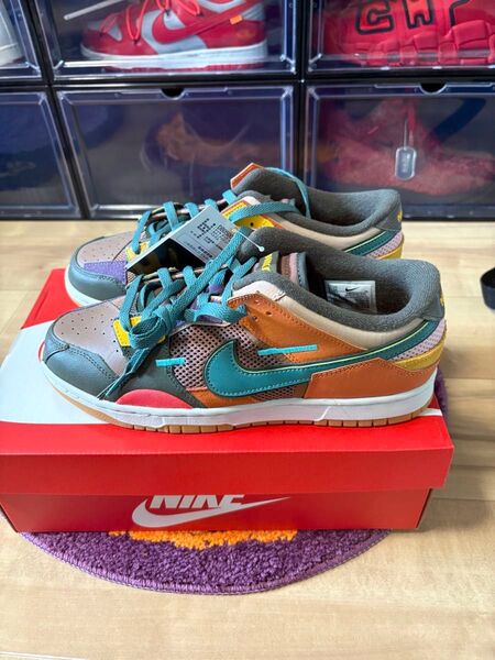 NIKE DUNK low Scrap Archeo Brown ナイキ ダンク スクラップ 28.0