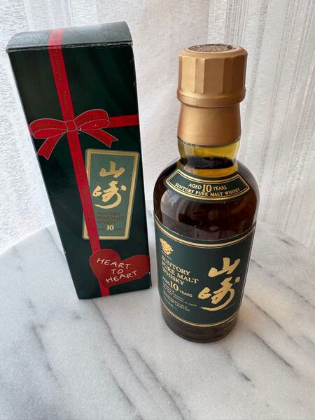 希少 限定モデル サントリーウイスキー山崎10年 180ml