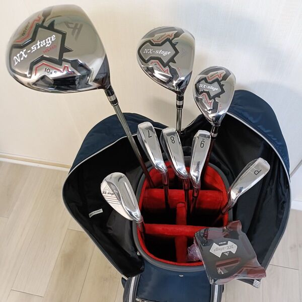 新品DAIWA Advisor 初心者 NX-stage 9本ゴルフクラブセット