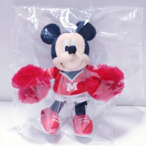 ディズニー チア ぬいぐるみチャーム ミッキー 赤