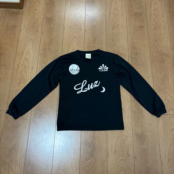 ルースイソンブラ ロンT 長袖 Tシャツ 140 黒 ブラック ゲームシャツ