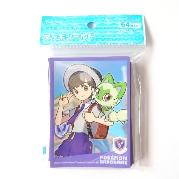新品 未開封 ポケモンカードゲーム デッキシールド POKEMON TRAINERS ハルト&ニャオハ ポケモントレーナー ポケカ