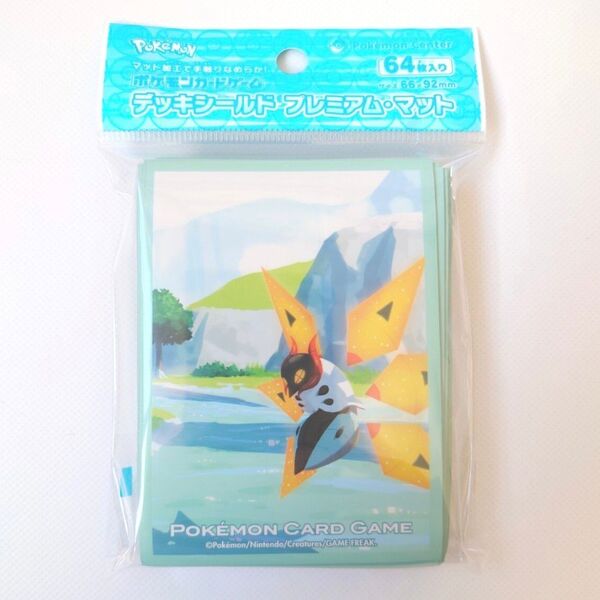 新品 未開封品 ポケモンカードゲーム デッキシールド プレミアム・マット テツノドクガ ポケカ スリーブ