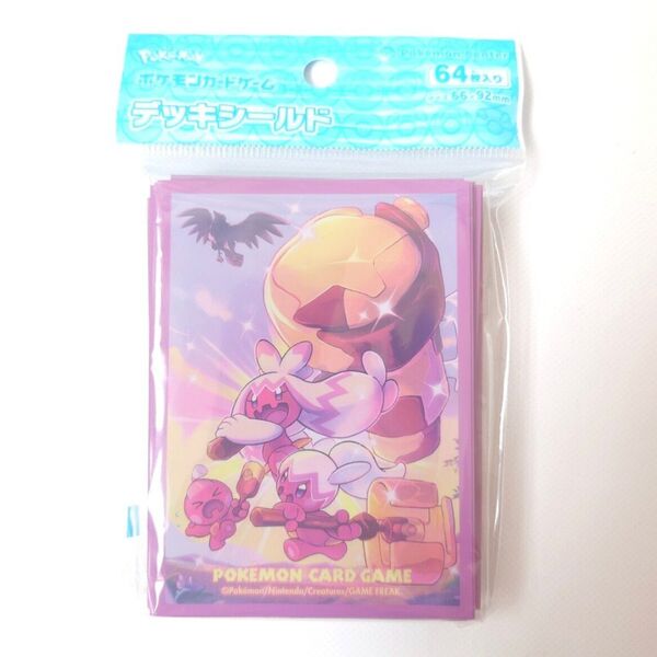 新品 未開封品 ポケモンカードゲーム デッキシールド 色違いのデカヌチャン ポケカ スリーブ
